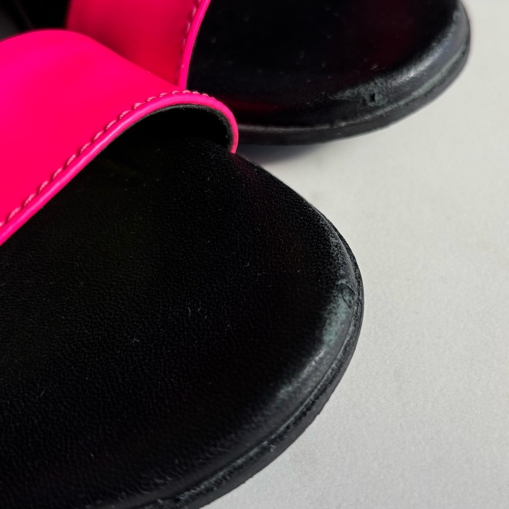 Gallucci Neon Color block strapy Sandals Sz 36 made in Italy - Picture 4 of 9